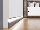 StrongLumio LED profil Flat, eloxált alumínium, 1m