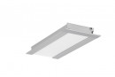 StrongLumio LED profil Flat, eloxált alumínium, 1m