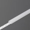 StrongLumio takaróprofil Pen8 LED profilhoz rápattintós átlátszó 2m