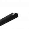 StrongLumio LED profil Diagonal 10, fekete alu 2000mm