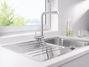 BLANCO 521546 Csaptelep Laressa-f króm, kar balra