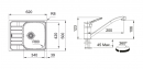 FRANKE Szett N102 SKN 611-62 + FB 250.031