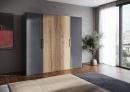 K-HETTICH WingLine L,těžké dveře,s dolním vedením,2400mm,8 závěsů S,L+P,antracit