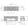 HETTICH 9155235 Intermat 9936 alumínium B-2,5 TA22