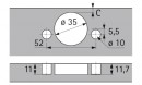 HETTICH 9072569 Intermat 9973 B12,5 TH48 P2O