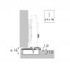HETTICH 9306263 VEOSYS ADAPTÉR POD MISKU TH