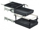 HETTICH 46746 konténer szett 392/730 mm fekete SiSy