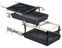 HETTICH 46737 konténer szett 392/730 mm fekete SiSy