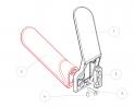 MARELLA DESIGN Fogas Jonathan fekete matt