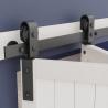 K-StrongLine Barnio fold posuvné skládací interiérové dveře 2 křídla, vč. vedení