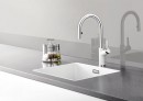 BLANCO 521359 Csaptelep Carena-s Vario szürke szikla /króm Silgranit-look
