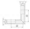 IF Spiral lock kar sarok 2x70mm