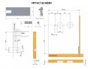 IF Link alsó nyitó szerkezet csillapítással N262 szín T-Met