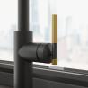 FRANKE Csaptelep FG 4768.904 Maris Stripes Semi Pro fekete matt/arany