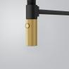 FRANKE Csaptelep FG 4768.904 Maris Stripes Semi Pro fekete matt/arany