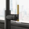 FRANKE Csaptelep FG 4767.904 Maris Stripes fekete matt/arany