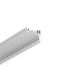 K-StrongLumio LED COB 24 V, 12 W/m, meleg II, felület: ezüst, burkolat: áttetsző