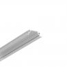 K-StrongLumio LED COB 24 V, 12 W/m, meleg II, felület: ezüst, burkolat: áttetsző