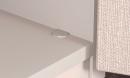 IF KORE 15 összekötő vasalat, M6x8 mm, fehér takarósapka