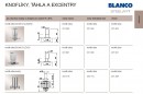 BLANCO 221339 Tartozék rúd vezérlőgomb gömbölyű króm