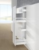 HETTICH 9121249 Arcitech oldalfal 500/94 B fehér