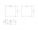 MILADESIGN lábazat Quark Q7907 fekete