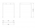 MILADESIGN lábazat Mobilar M6206 antracit