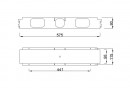 MILADESIGN összek.elem G7 ST957/14 antracit