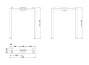 MILADESIGN lábazat Quark Q7606 ezüst