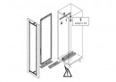 HETTICH 9117223 Dispenza teljes kihuzású sín 100 kg ClickFix