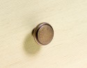 HETTICH 9070575 gomb Solva d30 mm fényezett réz