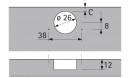 HETTICH 72959 Intermat 9924 T42 26 K1