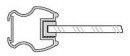SEVROLL 20033-SV  tömítés üvegre 10/6mm