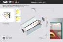 StrongLumio LED profil Cabi, eloxált alumínium, 2m
