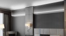 TM-profil LED WALLE takaró fehér 2000mm