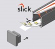 StrongLumio végzáró LED profilhoz Smart 10 szürke (pár)