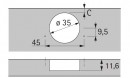 HETTICH 9099570 Sensys 8657i B3 TB52 SiSy
