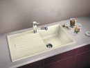 BLANCO 520515 Mosogató Zia 5 S fehér excenter nélkül Silgranit PuraDur