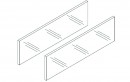 K-BLUM SpaceTower Legrabox C Free, karbon fekete CS-M, KB-450 mm