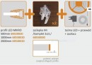 StrongLumio végzáró LED profilhoz Mikro 10 (pár)