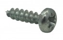 StrongFix PZ Csavar  4x16 félgömbölyű fej cink fehér PZ2