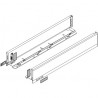 K-BLUM Legrabox M 600 mm/40 kg, Blumotion/TOB, acél, belső