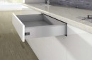 HETTICH 9121220 ArciTech oldalfal 126/400 mm ezüst J