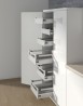 HETTICH 9121201 ArciTech oldalfal 350/94 mm ezüst B
