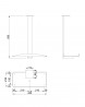 MILADESIGN pc tartó G9 ST103 fehér