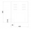 MILADESIGN tak.elem képerny.Quantum Q362 fehér