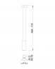 MILADESIGN asztalláb G5 ST551 fekete