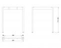 MILADESIGN lábazat Mobilar M6306 antracit