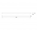 MILADESIGN csatorna G6 ST611K/16 antracit