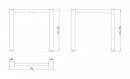 MILADESIGN lábazat G6 ST626/80 antracit